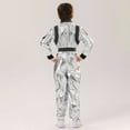 thumbnail image 6 of Toimothcn Toddler Boys Romper Long Sleeve Casual Astronaut Shaped Carnival Performance Romper Soft Loose Fit Show Jumpsuit Comfy Newbron Clothing, 6 of 7
