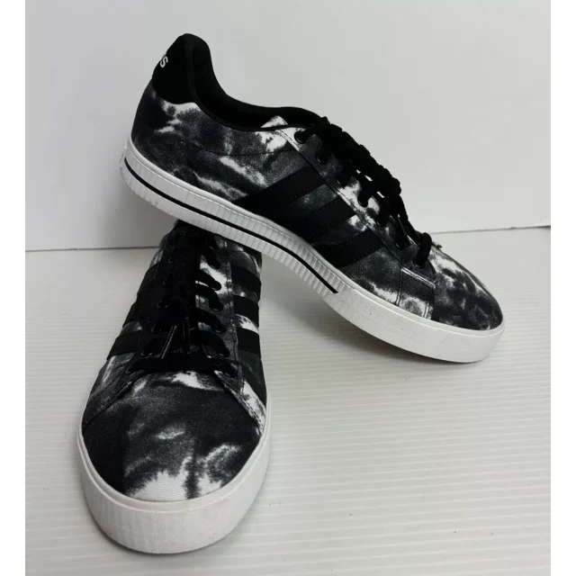 Men Adi - das Daily 3.0 Skateboard Lifestyle Canvas Shoes Sneaker Black/Grey GY2251