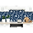 thumbnail image 2 of NextWall Chinoiserie Silhouette Peel and Stick Wallpaper, 2 of 7