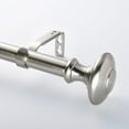thumbnail image 3 of Lumi 1" Single Curtain Rod Brushed Nickel /Oil Rubbed Bronze- Knob 36"-72" - Oil Rubbed Bronze, 3 of 5