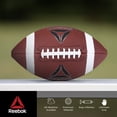 thumbnail image 2 of Reebok Official Size Football with Inflatable Pump, Durable Synthetic Leather Build for Outdoor Play, 2 of 8