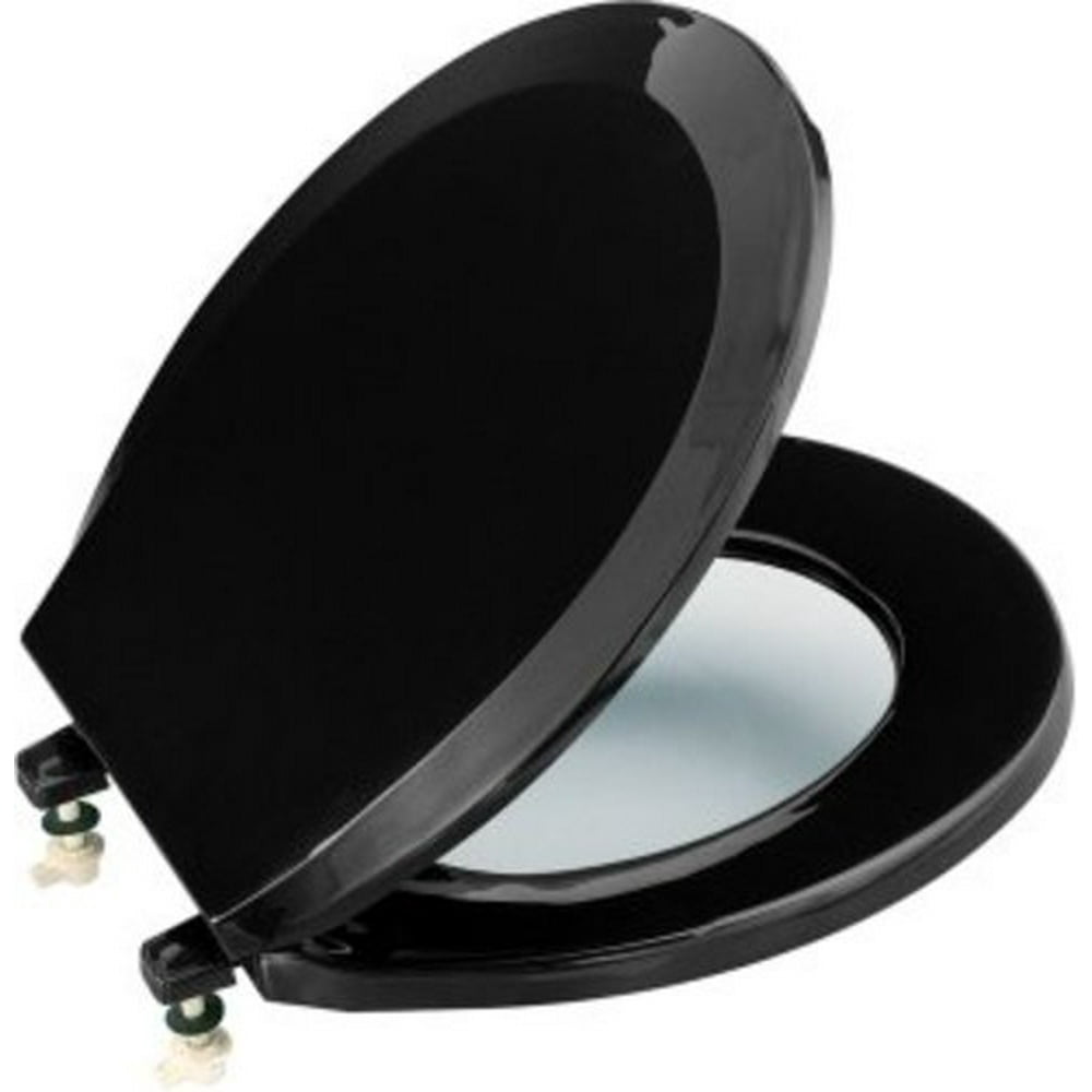 Kohler K4662 Lustra Round Closed Toilet Seat Black