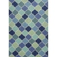 thumbnail image 1 of HomeRoots 353843 3 ft. 3 in. x 5 ft. 3 in. UV-Treated Polypropylene Blue Area Rug, 1 of 2