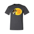 thumbnail image 2 of Women Want Me Fish Fear Me Fishing Men's Graphic T-Shirt, Heather Black, Small, 2 of 3