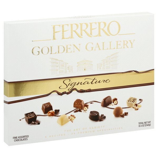 Ferrero Golden Gallery Signature Fine Assorted Gourmet Chocolates