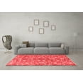 thumbnail image 3 of Ahgly Company Indoor Square Persian Red Traditional Area Rugs, 3' Square, 3 of 4