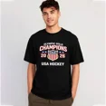 thumbnail image 2 of USA shirt Hockey 2026 Winter Olympics Gold Medal T-Shirt, Double Gold Champions Shirt, 2 of 4