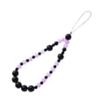 thumbnail image 4 of Almencla Beaded Phone Mobile Phone Case Lanyard for Keychain Phone Camera Black 19cm, 4 of 8