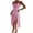 Pink, variant on Xixinqiwan No Boundaries Summer Dresses for Women under $10,Women's Bodycon Midi Dress Sleeveless Backless Sexy Side Slit Cocktail Dress Club Party Dress