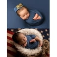thumbnail image 4 of Newborn Photography Props Swaddle Wraps for Baby Boys Girls Baby Photo Props Shoot Stretch Blanket, 4 of 4