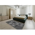 thumbnail image 4 of Ahgly Company Indoor Rectangle Patterned Gray Area Rugs, 8' x 12', 4 of 6