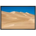 thumbnail image 3 of PixonSign Framed Canvas Print Wall Art Wide Tan Sand Dune Natured Desert Photography Realism Rustic Landscape Colorful Multicolor Neon for Living Room, Bedroom, Office - 16"x24" Black, 3 of 5