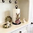 thumbnail image 6 of Easter Decoration Set Spring Home Decor, Bunny Decor for Home, Indoor, Tiered Tray, Spring Rabbit Stuffed Centerpiece Table, Easter Basket Stuffers Essentials for Women, Gnome Surprise, 6 of 6
