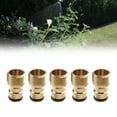 thumbnail image 2 of 5X Brass Tap Adaptor Male 1/2” 12Mm External Thread Fitting Hose Quick, 2 of 8