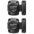 thumbnail image 1 of Juego de 2 pestillos giratorios para puerta pestillos de seguridad negros esquí esquí Gafas de esquí, 1 of 5