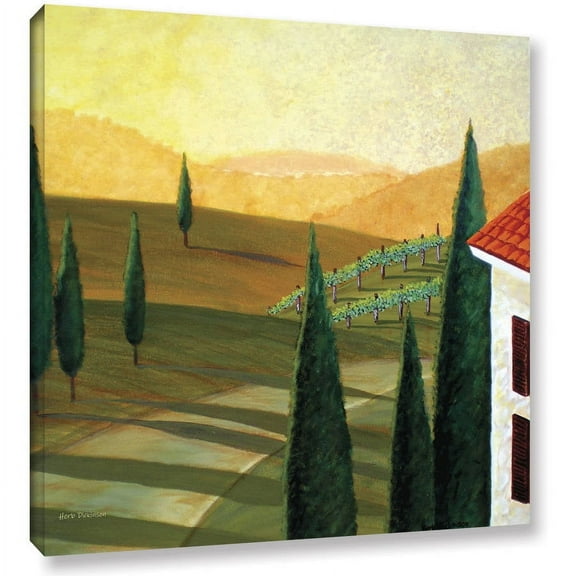 ArtWall Herb Dickinson "Tuscany Vinnicola" Gallery-Wrapped Canvas