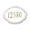 Multi-color, variant on Floral Address Plaque - White