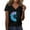 Black, variant on Yubnlvae Women's V-Neck Colorful Daisy Short Sleeve Top, 2025 Women's Sunflower Graphic Tee Crew Neck Short Sleeve Loose Fit Teacher Apparel | Casual Streetwear & Vintage Inspired Top, Orange, M