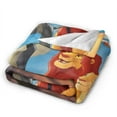 thumbnail image 3 of The Lion King Cartoon Flannel Blanket, Soft and Cozy Plush All Season Throw Blanket for Boys Girls Kids, Lightweight Warm Blanket for Bed Couch Sofa or Trave 40"x30", 3 of 8