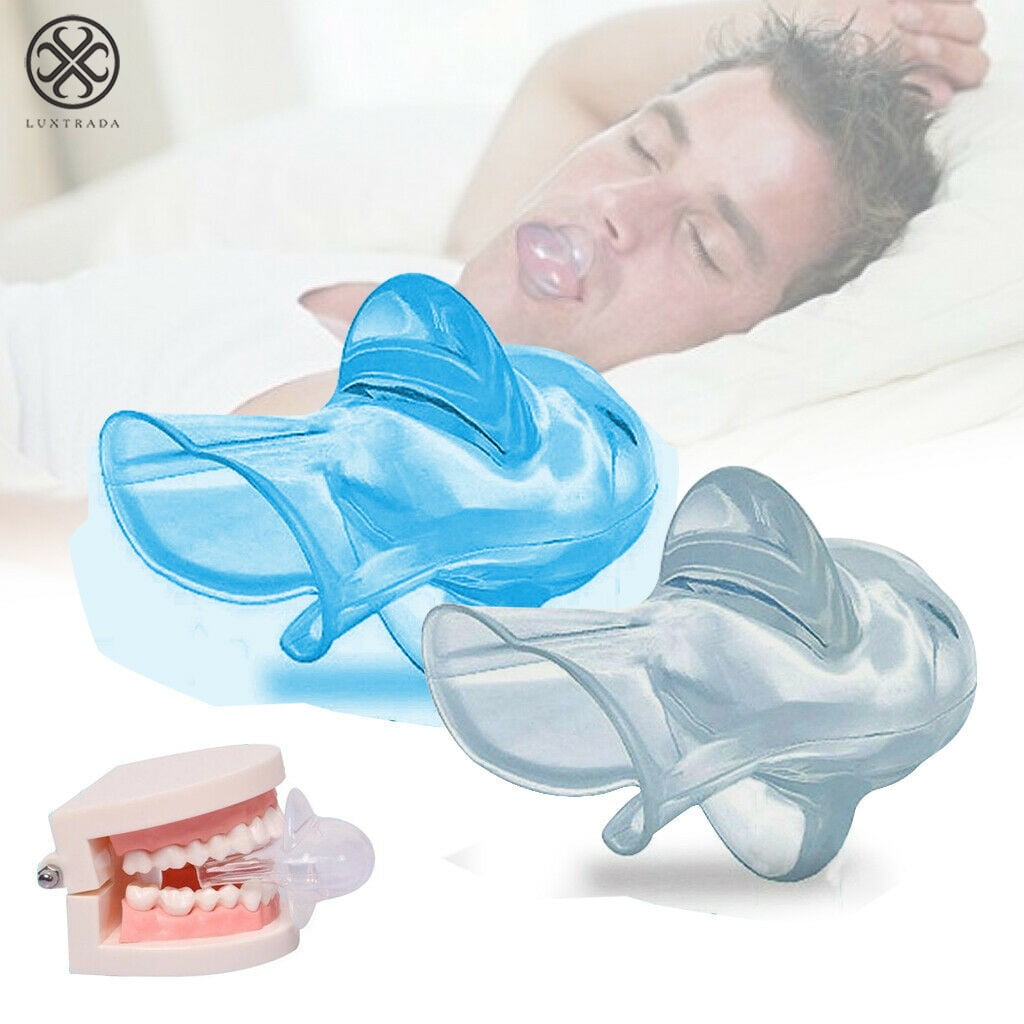 Luxtrada Anti Snoring Tongue Device Silicone Sleep Anti Snore 