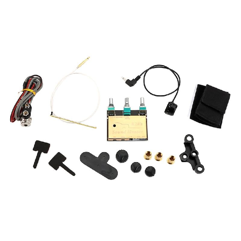 Zeiwohndc Preamp Piezo Guitar Pickup Acoustic Guitar Onboard Active Piezo Pick Up