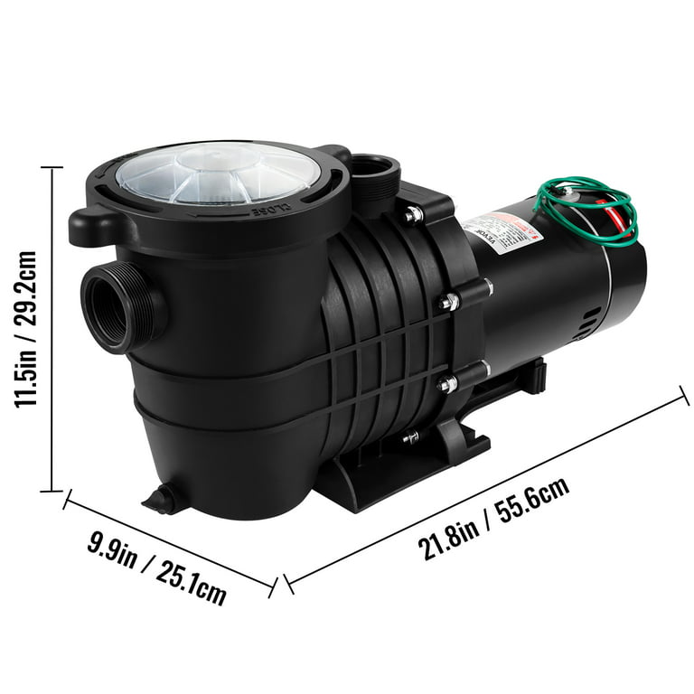 Black+decker Variable Speed Above Ground Pool Pump, 1 HP