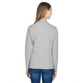 thumbnail image 2 of Ladies' DRYTEC20™ Performance Quarter-Zip - G HT/ G HT/ F BL - XS, 2 of 3
