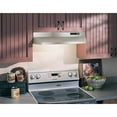 thumbnail image 5 of broan 423004 ada capable under-cabinet range hood, 190 cfm 30-inch, stainless steel, 5 of 5