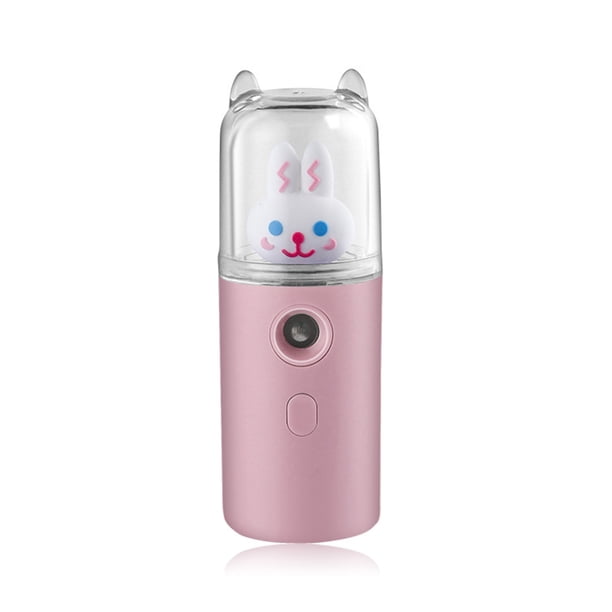 Facial fresco neblina pulverizador fabricante portátil recargable 30 ml mini humidificador fogger cara vaporización piel cuidado de la piel suministros de belleza tipo 2 rosa Advancent HA012086-07B