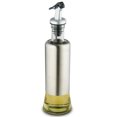 thumbnail image 3 of FARI Stainless Steel Olive Oil Dispenser Bottles, 2 pack of 10oz Glass Cooking Oil & Vinegar Cruets for Kitchen and BBQ, 3 of 8