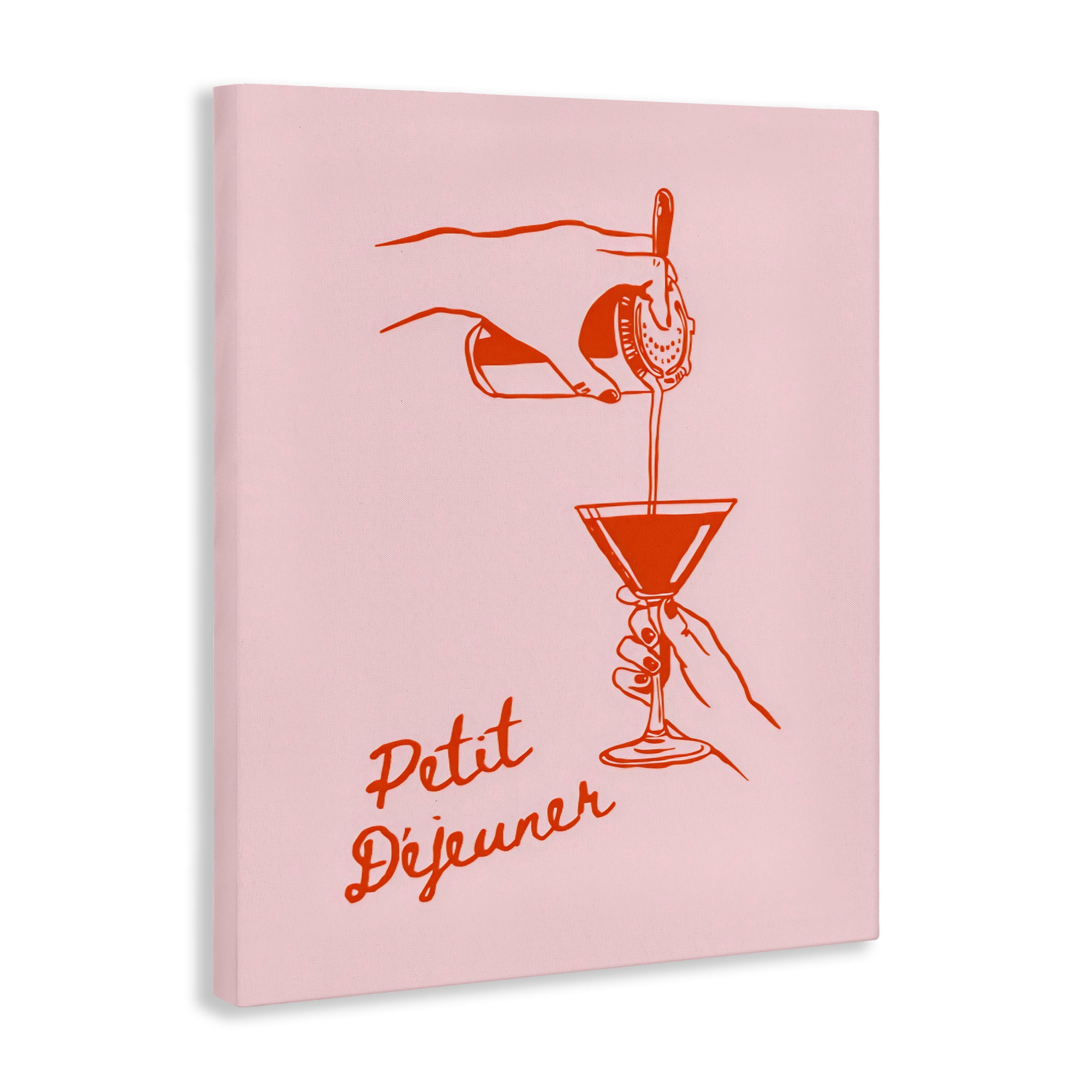 Stupell Industries Pouring Brunch Cocktail Canvas Wall Art, design by The Prints Vibe