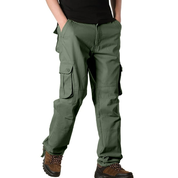 Noarlalf Cargo Pants for Men Men's Work Pant Hiking Cargo
