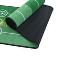 thumbnail image 4 of S SERENABLE Portable Golf Mat Golf Hitting Carpet Mini Golf Training Aid Mat for Indoor Double Line, 4 of 4