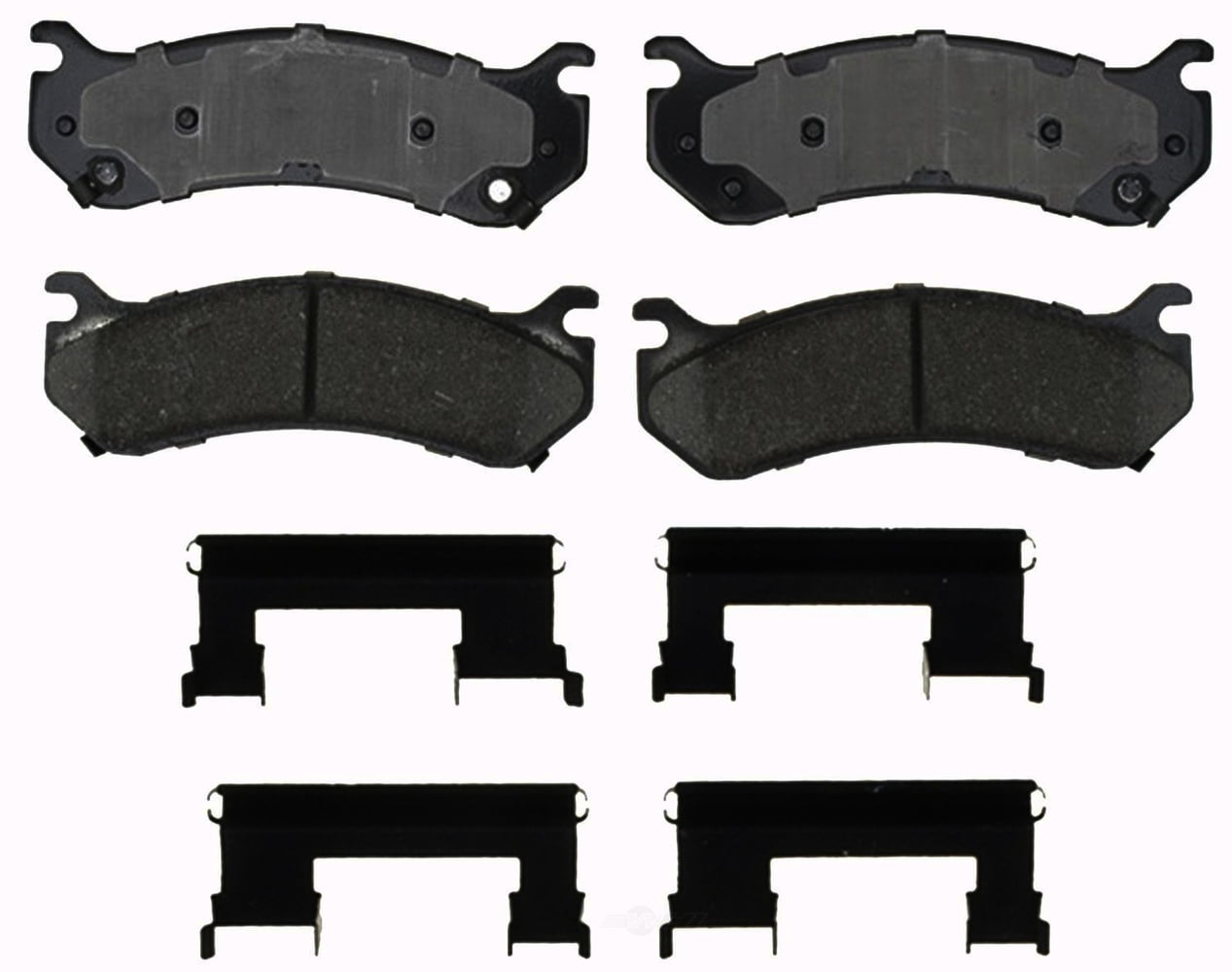 ACDelco Gold Ceramic Brake Pad Set, w/ Hardware