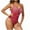 Red, variant on Wancir Women's Shapewear Bodysuit Tummy Control Body Shaper Waist Trainer Seamless Full Body Suits Butt Lifting