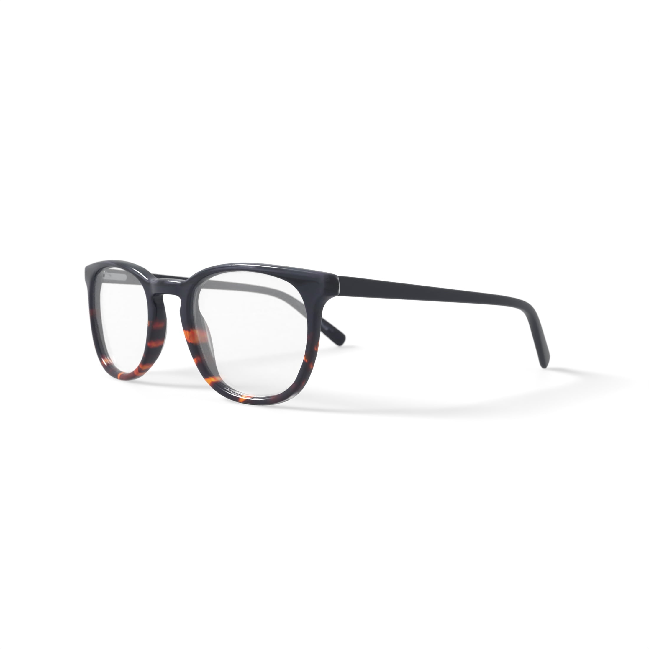 Men's Bio Eyes BE 29 Spruce Rx'able Eyeglasses with Case, Dark Tortoise Gradient, 51-21-143