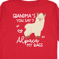 thumbnail image 4 of Inktastic Grandma's You Say Alpaca My Bags Boys or Girls Long Sleeve Toddler T-Shirt, 4 of 5