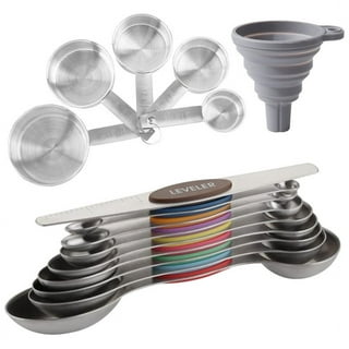 Edelin EDELIN Measuring cups and Magnetic Measuring Spoons Set