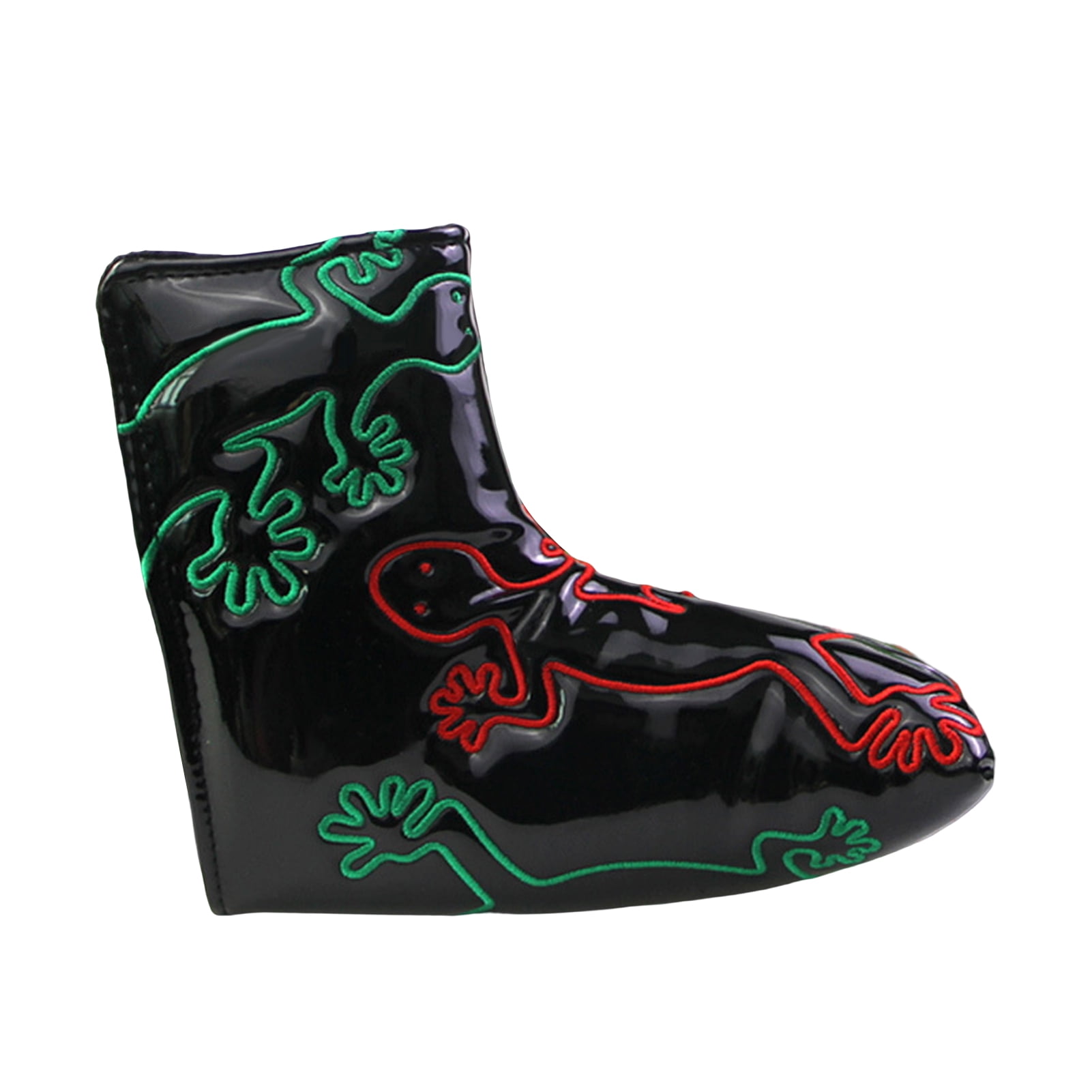 MWstore Golf Putter Cover L Shape Thick Plush Exquisite Pattern