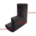 thumbnail image 2 of 20Pcs Black Corner Guards Super Soft Baby Proofing Corner Protector for Furniture NBR Foam Rubber Child Safety Corner Bumpers with Tapes, 2 of 5