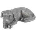 thumbnail image 1 of Lot de 1 Statue Commémorative pour Chien Gris Résine Imperméable Confort Piquet Commémoratif pour Animaux, 1 of 8