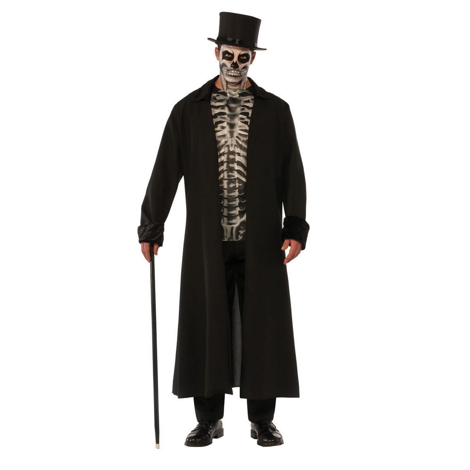 Halloween Skull Mob Adult Costume - Walmart.com