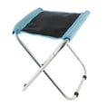 thumbnail image 4 of Taburete Plegable Al Aire Libre Campamento De Pesca Viajes Senderismo Jardín Silla De Playa 32x26x36cm Azul negro Soledad Silla de taburete de camping plegable, 4 of 9