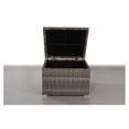 thumbnail image 3 of Living Source International 33"W Wicker / Rattan Outdoor Coffee Table in Gray, 3 of 5