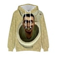thumbnail image 3 of Skibidi Toilet Funny Hoodie Women Men Casual Hooded Long Sleeve Pullover, 3 of 5