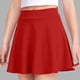thumbnail image 2 of Odeerbi Niñas Mini Falda Plisada Color Sólido Cintura Elástica Falda Uniforme de La Escuela, 2 of 8