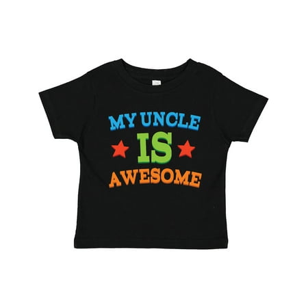

Inktastic My Uncle is Awesome Gift Toddler Boy or Toddler Girl T-Shirt