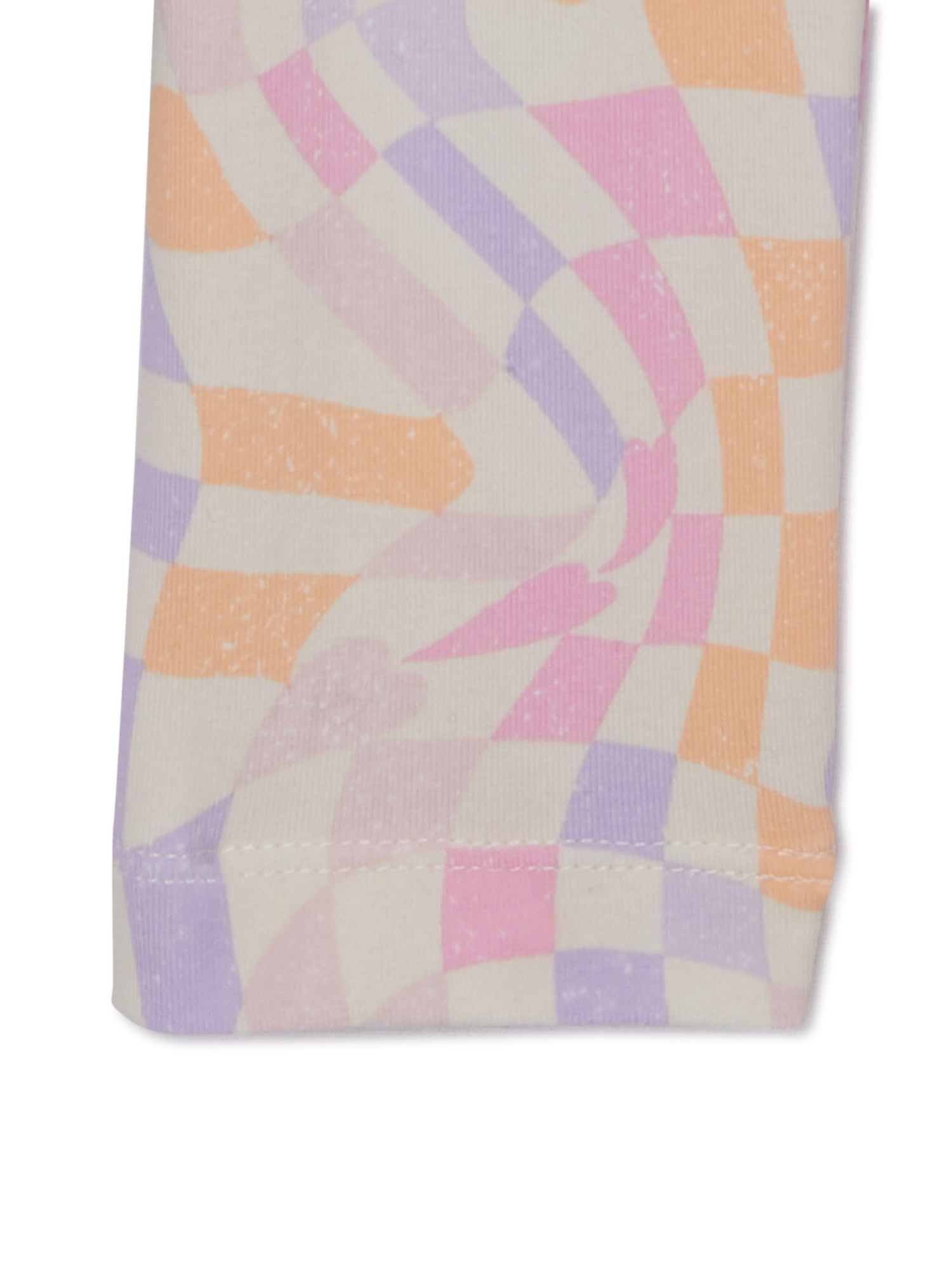Wonder Nation Girls Kid Tough Leggings, 3-Pack, Sizes 4-18 & Plus