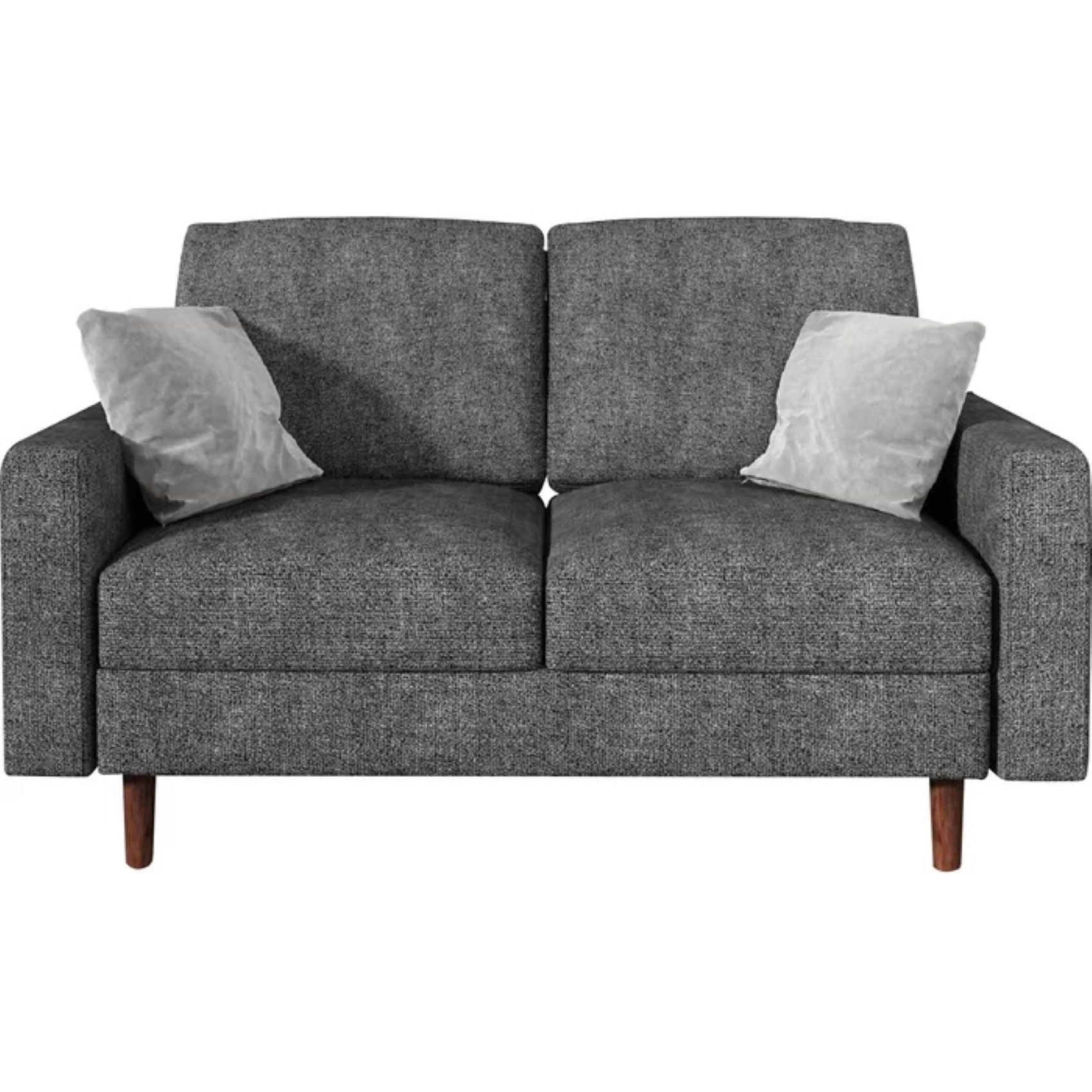 Uspridefurniture Craigmont 2Pcs Standard Living Room Set,Gray Velvet