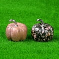 thumbnail image 1 of Xihbxyly Calabaza En Miniatura Hecha a Mano, Hecha de Piedra de Cristal Natural, Decoración de Mesa para Halloween y Acción de Gracias, Decoración Otoñal para El Hogar, Ideal para Regalar, Tamaño 30, 1 of 1